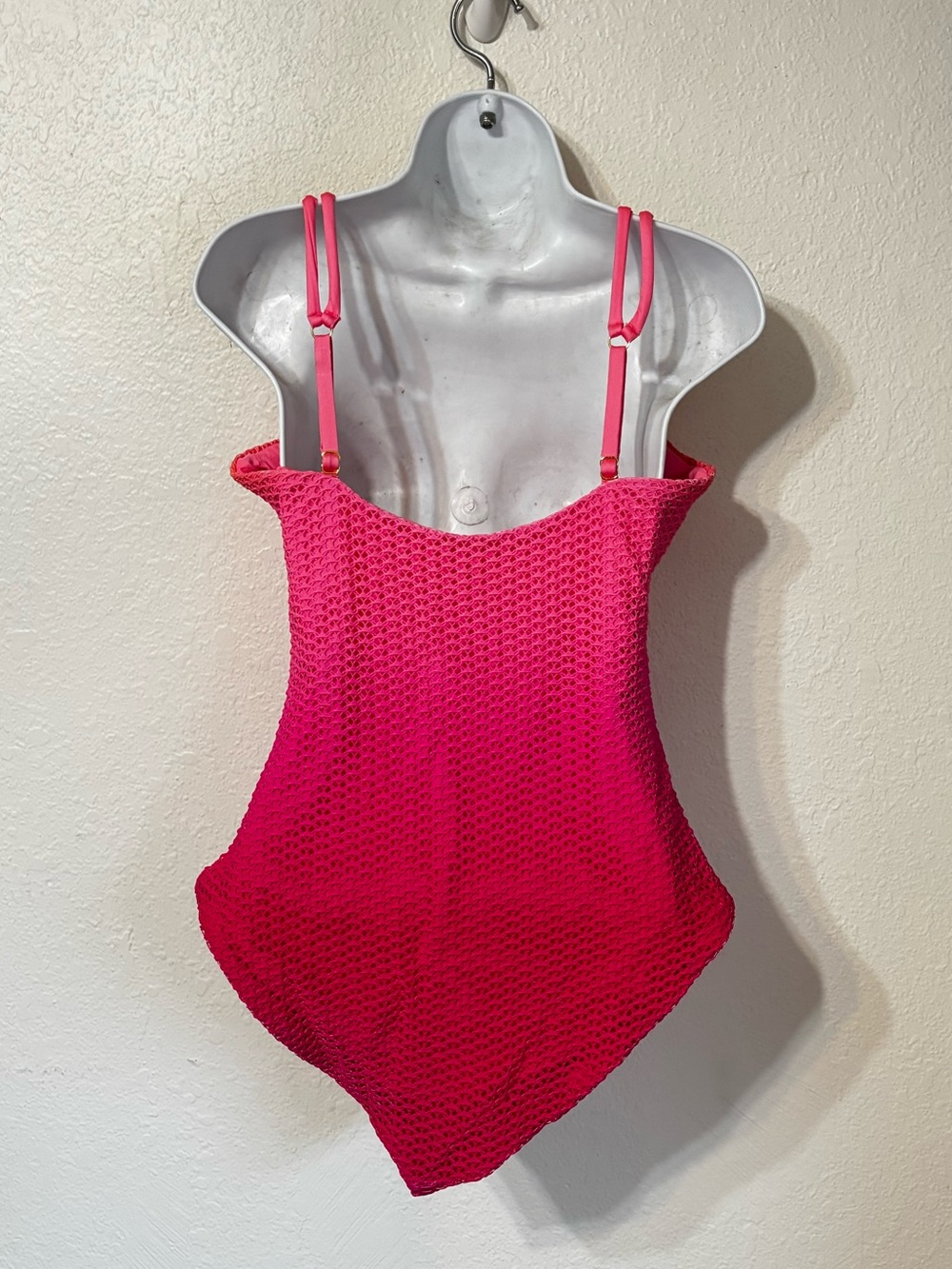 Trina Turk Standard Sun Opal Ombre One Piece Swimsuit Size 12 - Picture 7 of 7